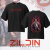 King Of Curse Drop Shoulder T-Shirt - Thumbnail Image 3