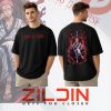 King Of Curse Drop Shoulder T-Shirt - Thumbnail Image 4